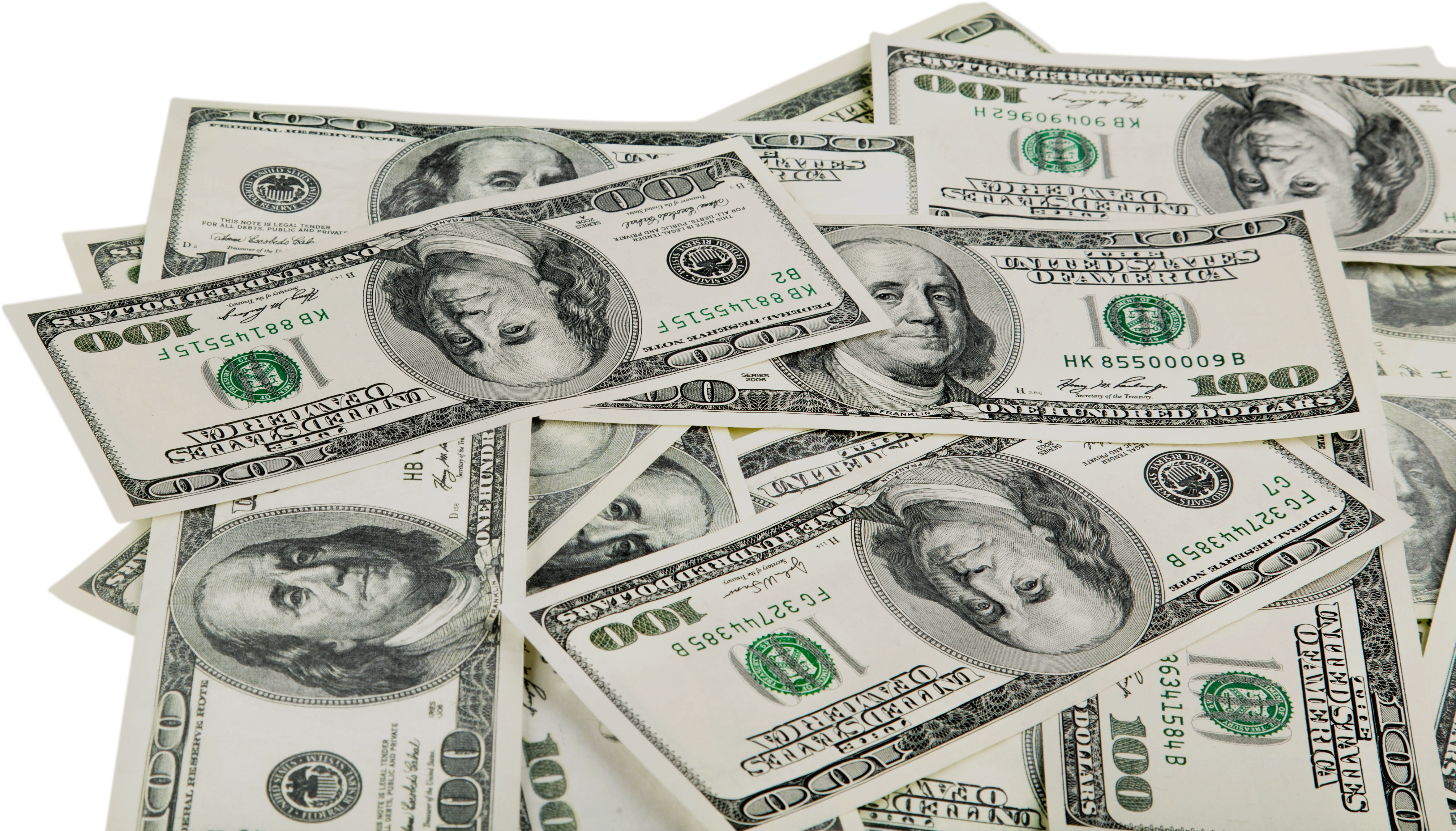 Dollar Paper Currency Bills